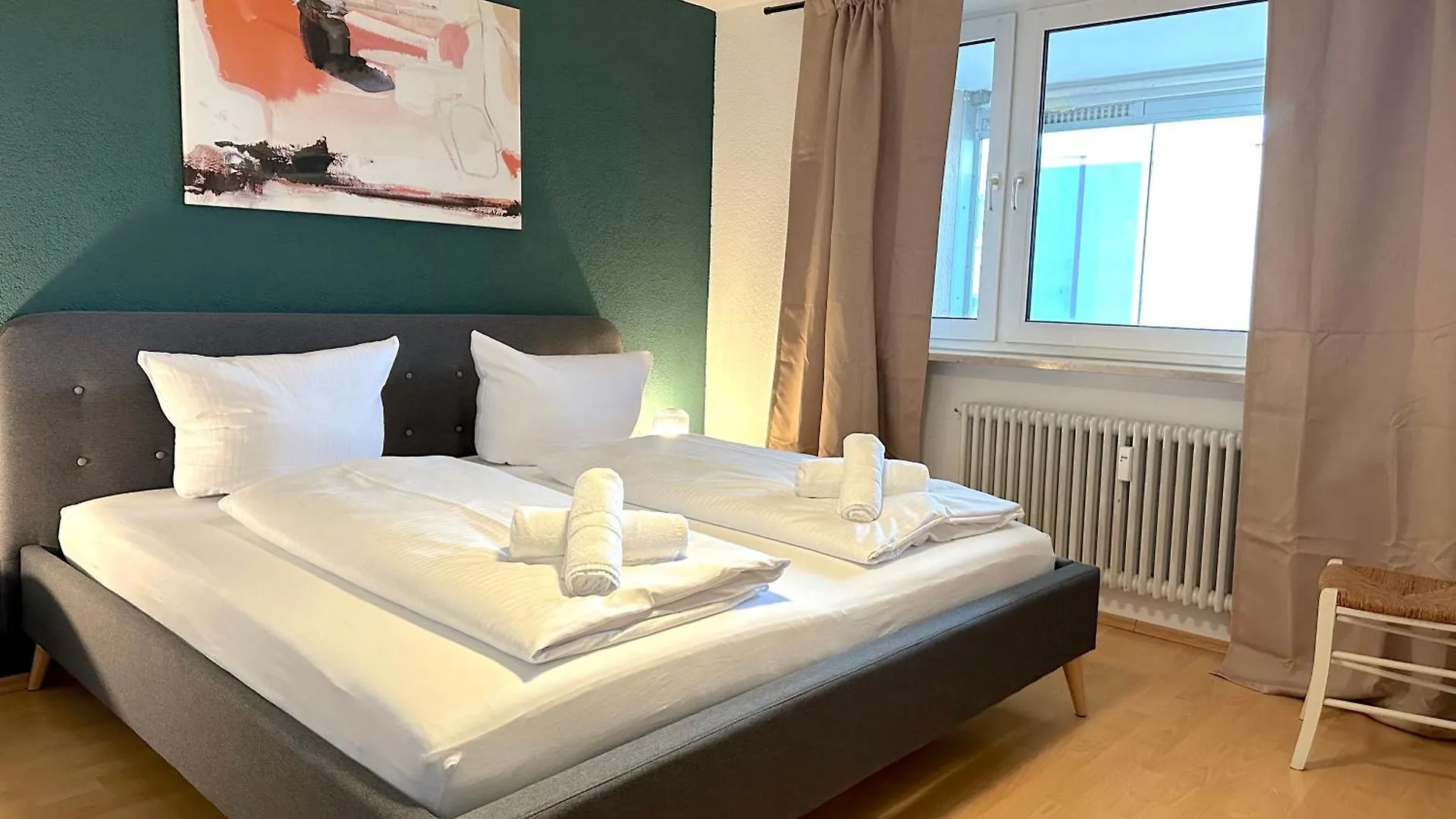 Modernes City Apartment Mit Aussicht Und Wlan Kempten im Allgäu